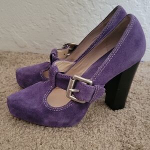 Michael Michael Kors Purple Heels Size 6